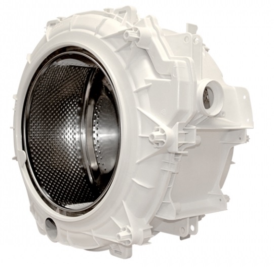 10-1 | C00144653 Бак с барабаном в сборе для стиральной машины Ariston
